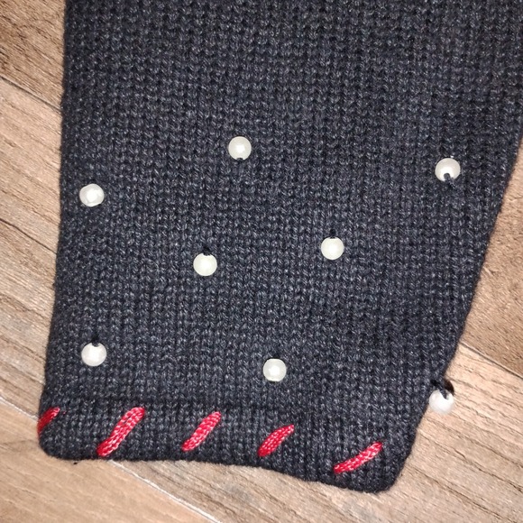 Studio Christmas Cardigan Sweater Petite Women PL Presents, Gifts, Bow - Picture 12 of 16